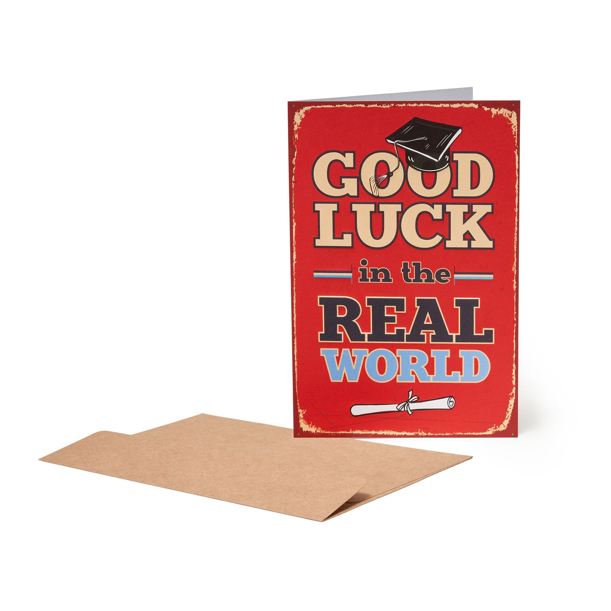 Legami Biglietto di Laurea Good Luck in the Real World