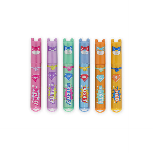 Legami Teddy's Superpower Set di 6 Mini Evidenziatori - MH0005 - foto 1