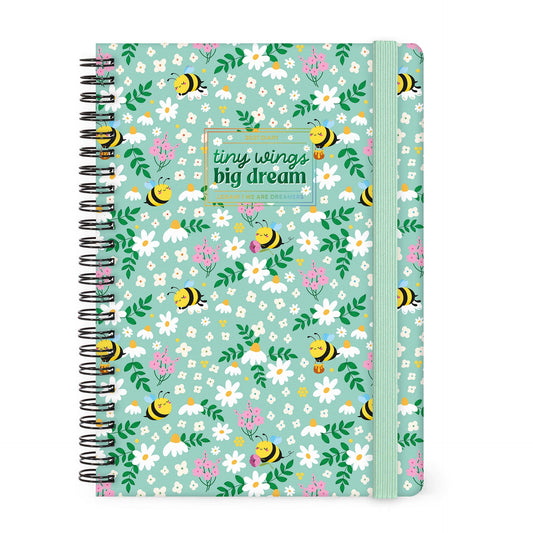 Legami Agenda 2027 Bee Green Large Settimanale Spiralata