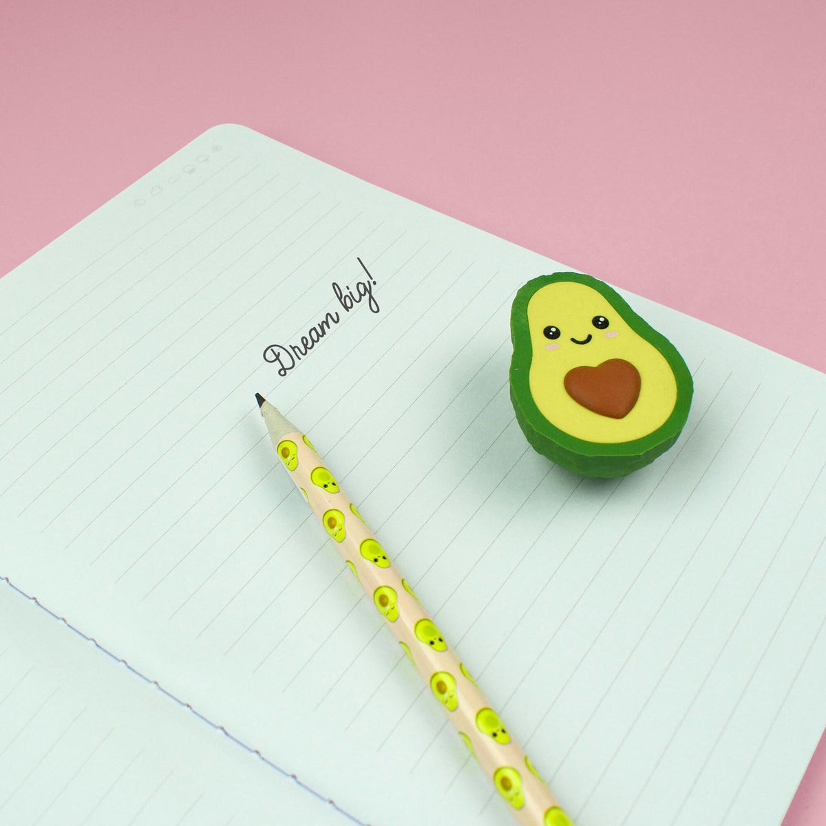 Legami Let's Avocuddle maxi gomma avocado, foto 2