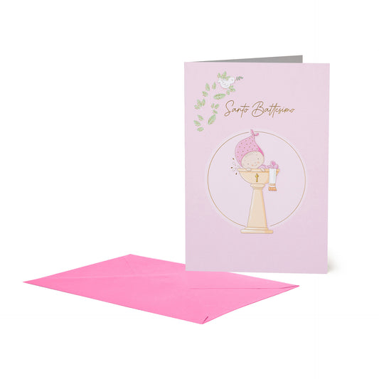Legami BG0796 - Legami Biglietto Auguri Battesimo Bambina