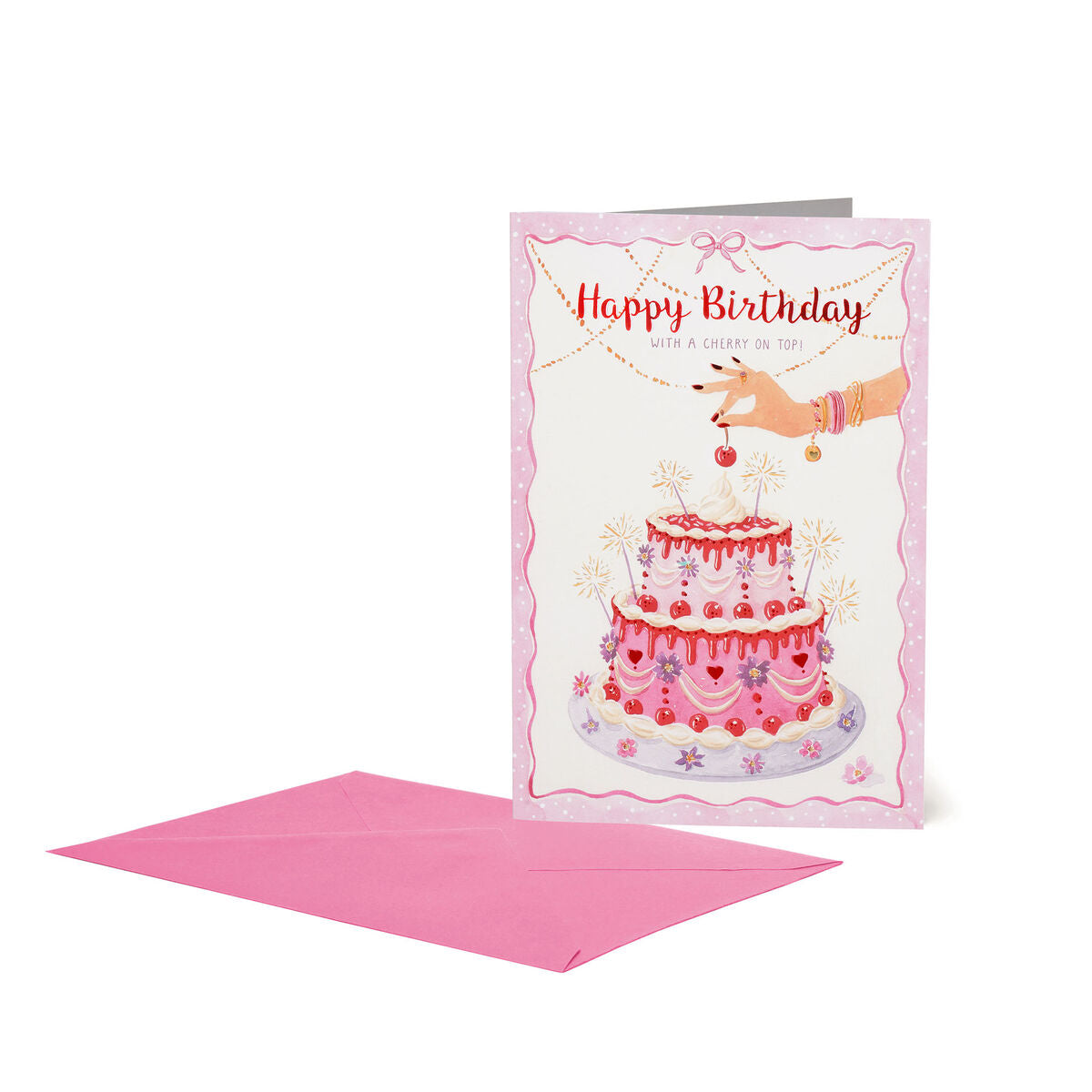 Legami biglietto Large Cherry Cake con busta