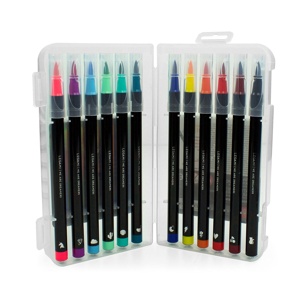 Legami Brush Markers Bright – set 12 pennarelli – foto 2