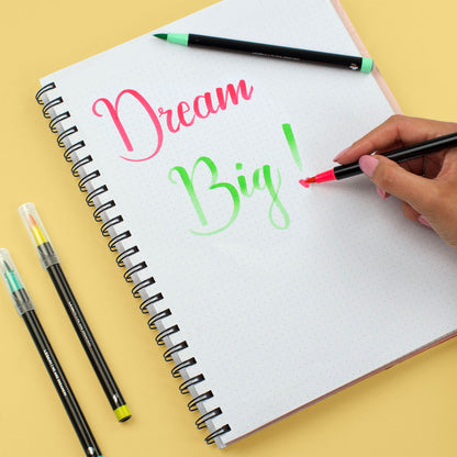 Legami Brush Markers Bright – set 12 pennarelli – foto 4