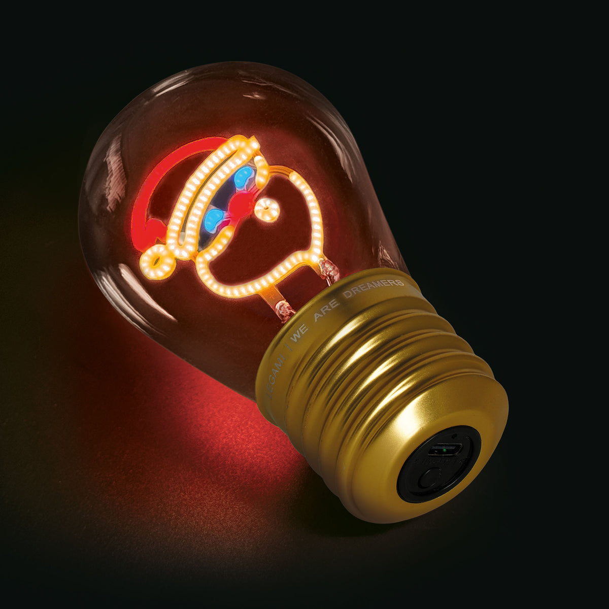 Legami Bulb Fiction Santa Claus Lampada Decorativa Natale, prima foto ufficiale Legami