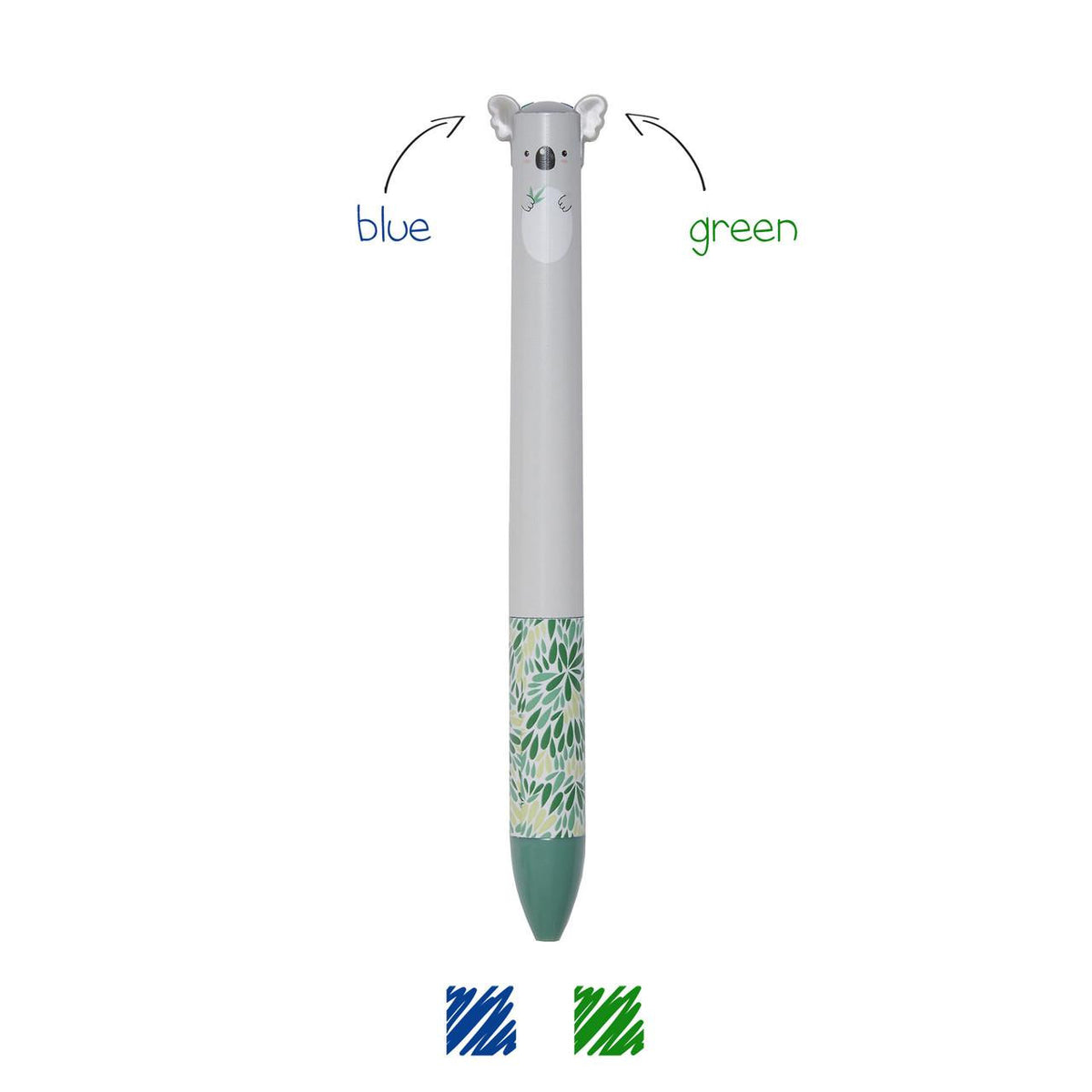 CLICK&CLACK TWO COLOR PEN -  HUG ME