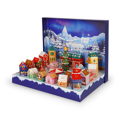 Calendario dell’Avvento Legami Dream Peaks 2026, confezione originale e villaggio natalizio