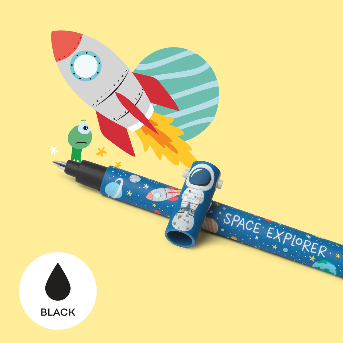 Legami Penna Gel Cancellabile Astronaut Space Explorer - foto ufficiale 2