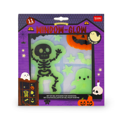 Legami Windo-Glow Halloween Mini Adesivi Gel per Finestre, fotografia Legami 1
