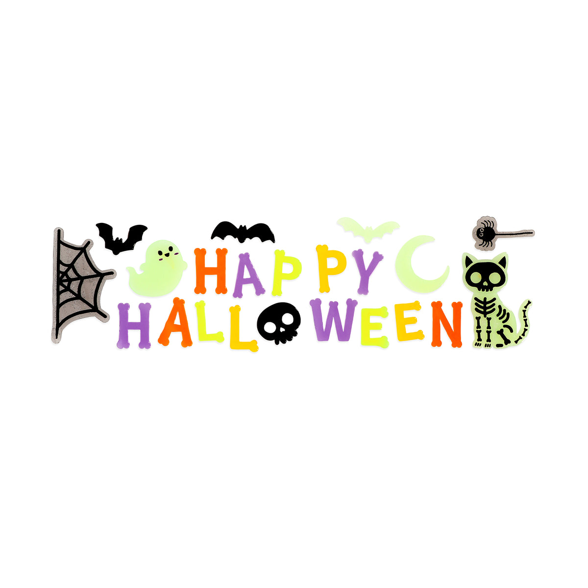 Legami Windo-Glow Halloween Set 29 Adesivi Gel Fosforescenti per Finestre, fotografia Legami 2