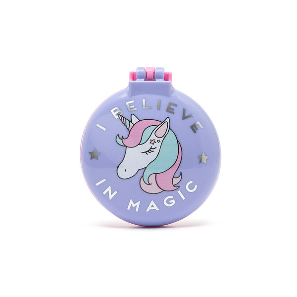 Legami Nice Hair Unicorn Spazzola con Specchio Richiudibile, immagine Legami 1