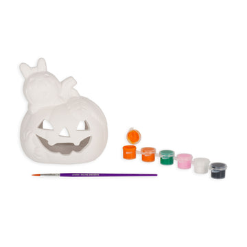 Legami Paint Your Halloween – Kit portacandela in ceramica da dipingere