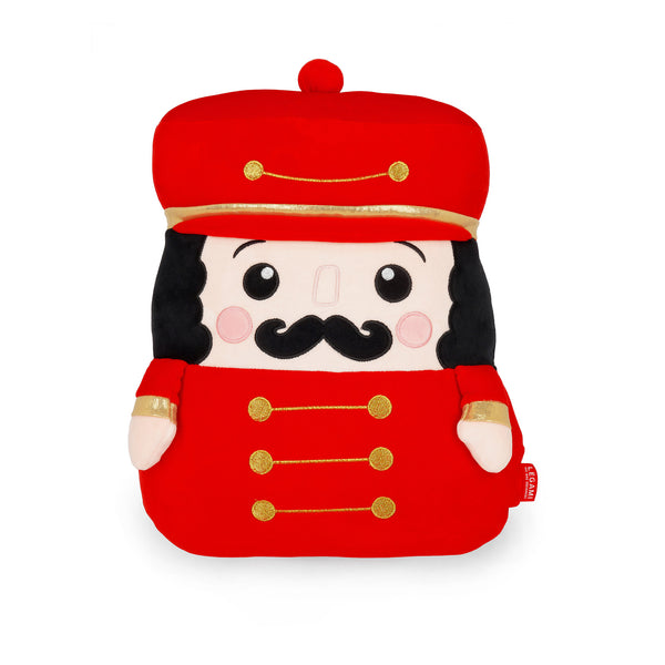 Legami SUS0015 - Legami Super Soft Cuscino Nutcracker Schiaccianoci Natale