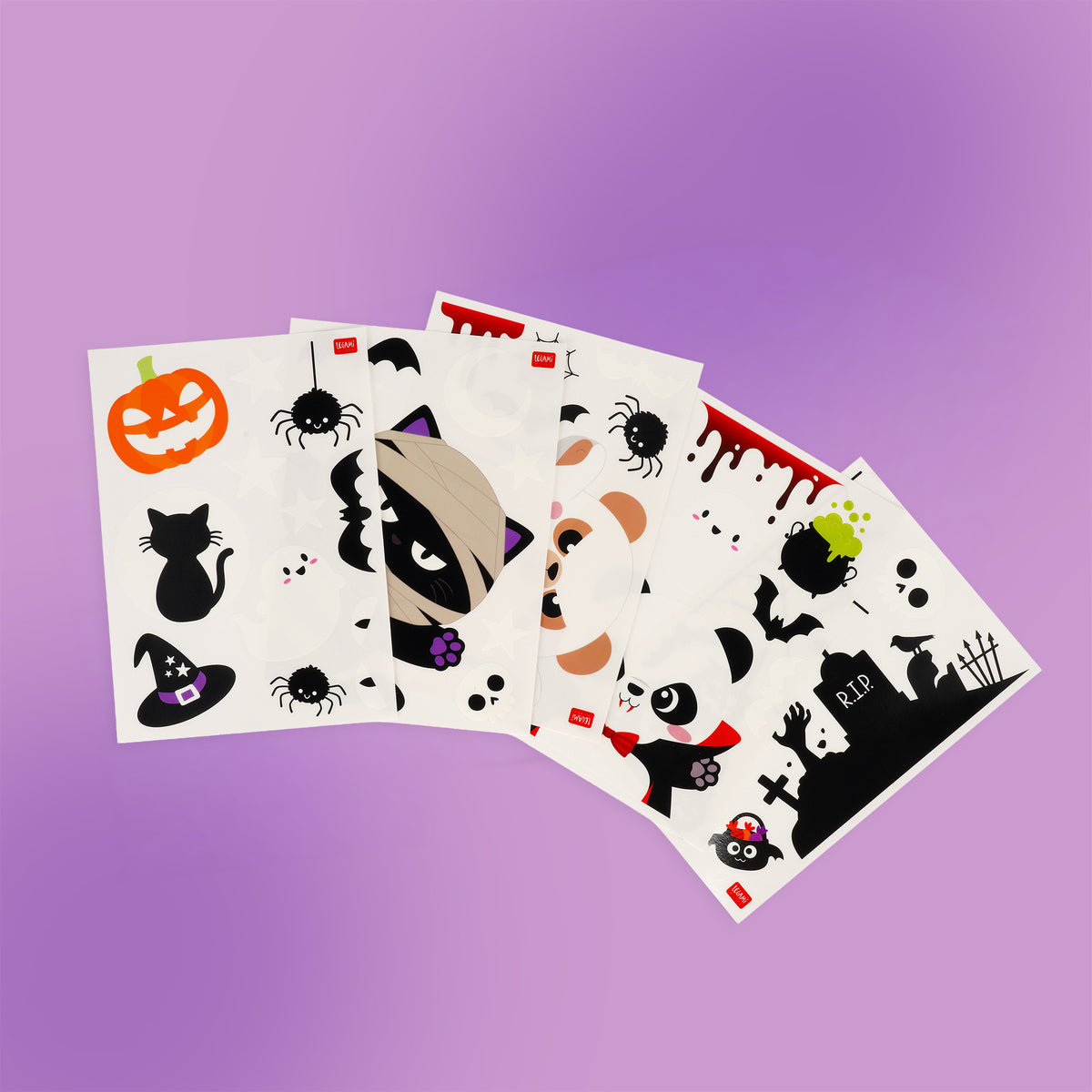 Legami Windo-Wow Halloween Set 40 Adesivi Elettrostatici per Finestre, fotografia Legami 2