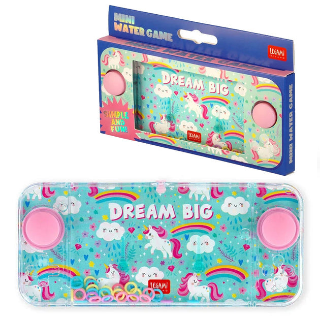 Legami MINI WATER GAME - UNICORN - 8053610784473