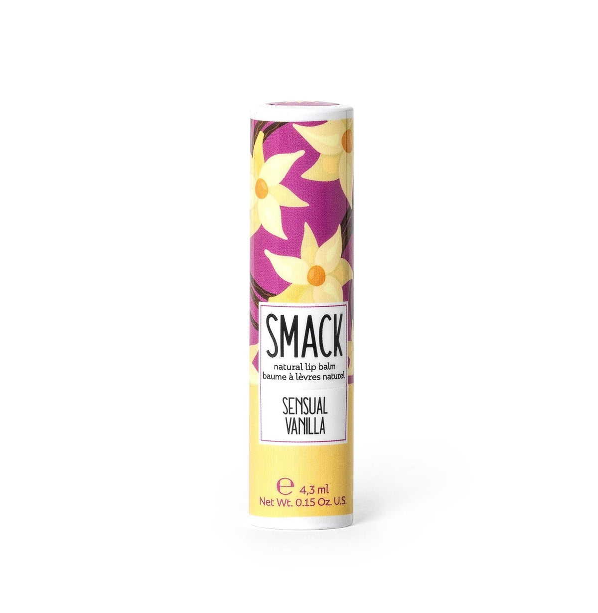 Legami SMACK - NATURAL LIP BALM 007 VANILLA - 8051070270710