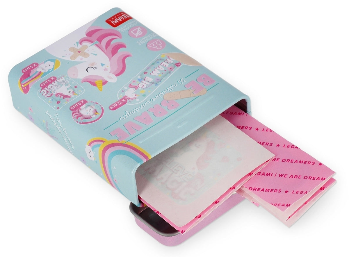 Legami BE BRAVE - 30 PRINTED ADHESIVE BANDAGES - 8052694001773