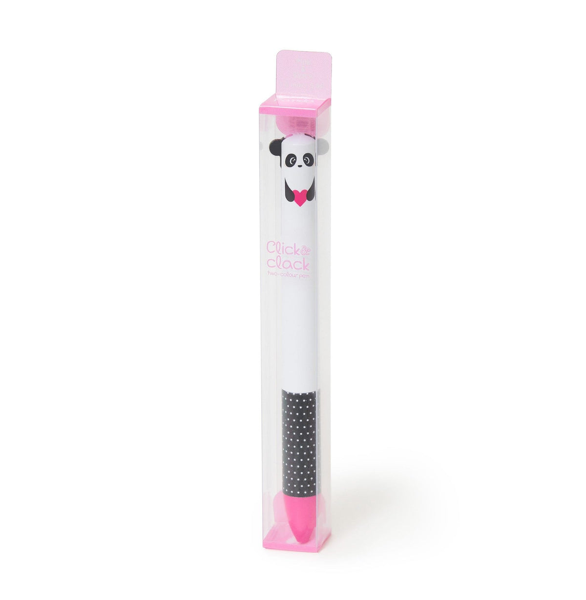Legami CLICK&CLACK TWO COLOR BALLPOINT PEN- PAN - 8051739307313