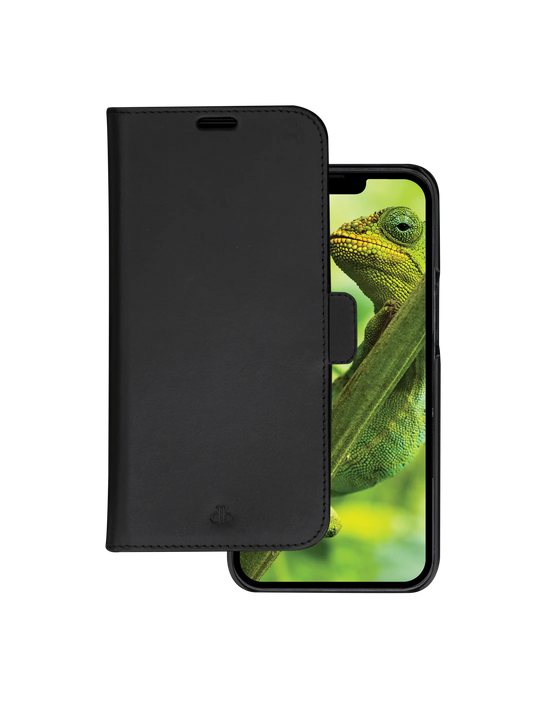 Cover Dbramante1928 per iPhone 14 Plus – Lynge 2-in-1 Wallet Magnetic Leather Case - Nero