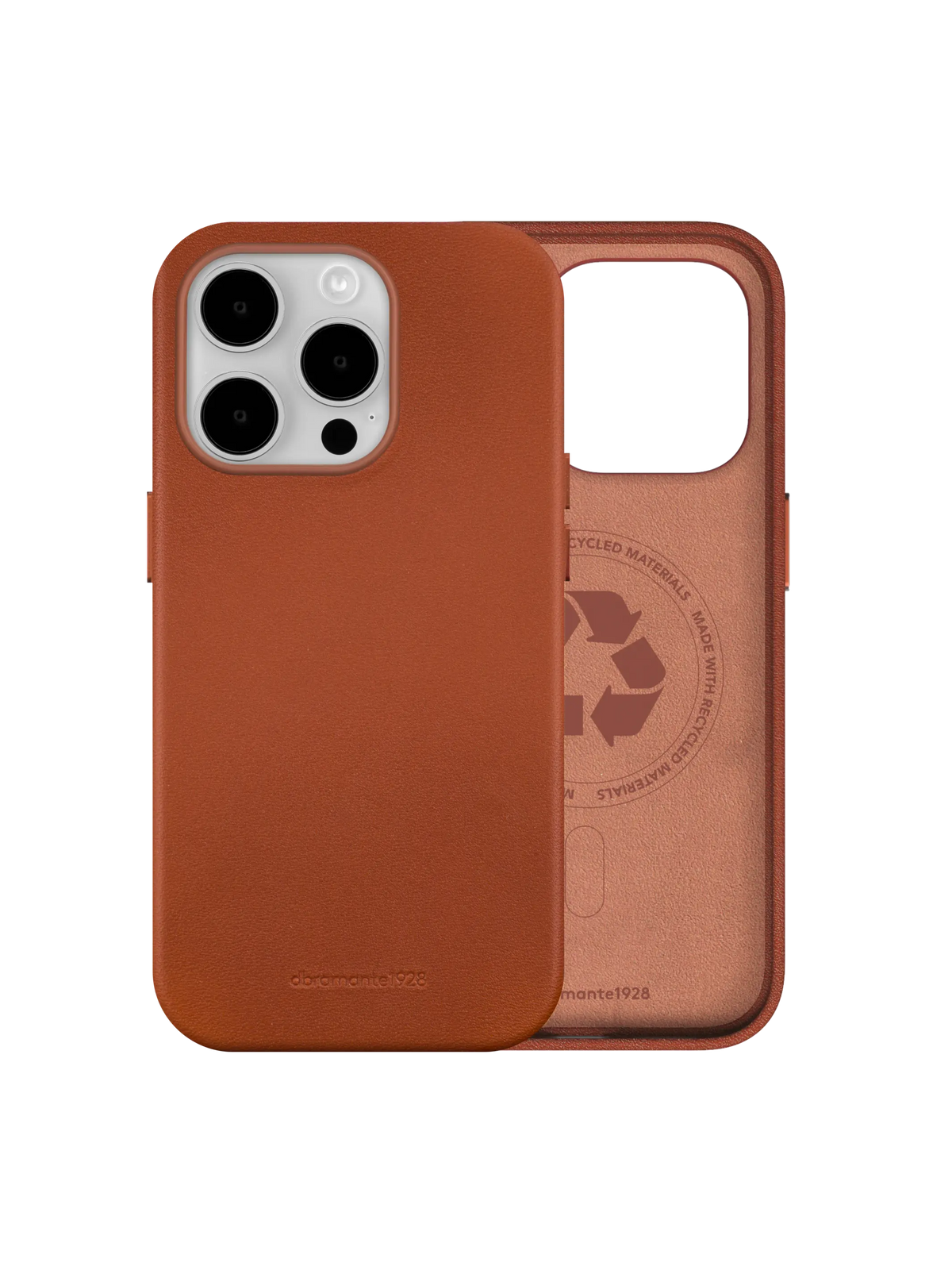 Cover Dbramante1928 per iPhone 15 Pro – Roskilde - MagSafe Compatible - Tan