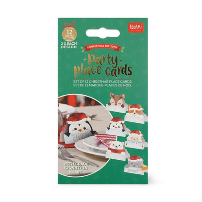 Legami Set 12 Segnaposto Natalizi Party Place Cards