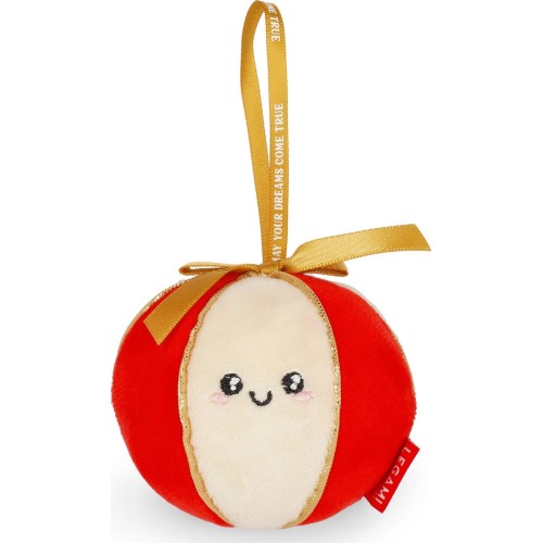 Legami Decorazione Natalizia in Peluche Ball Oh-Oh-Ohrnaments