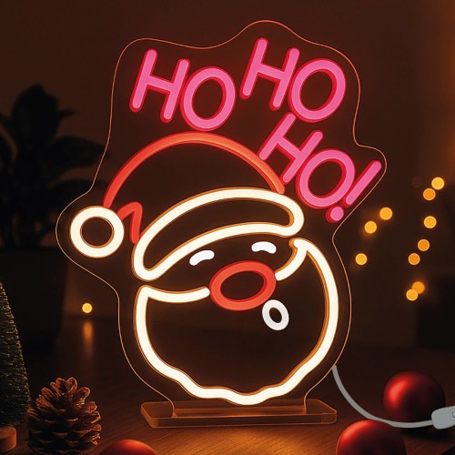 Legami Insegna LED Effetto Neon Santa Claus